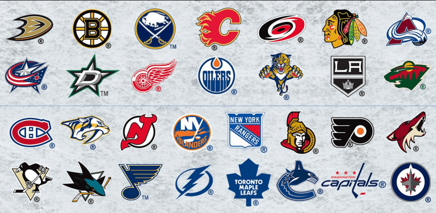All NHL Logo - Top 40 NHL Logos of All-Time – TheHockeyFanatic