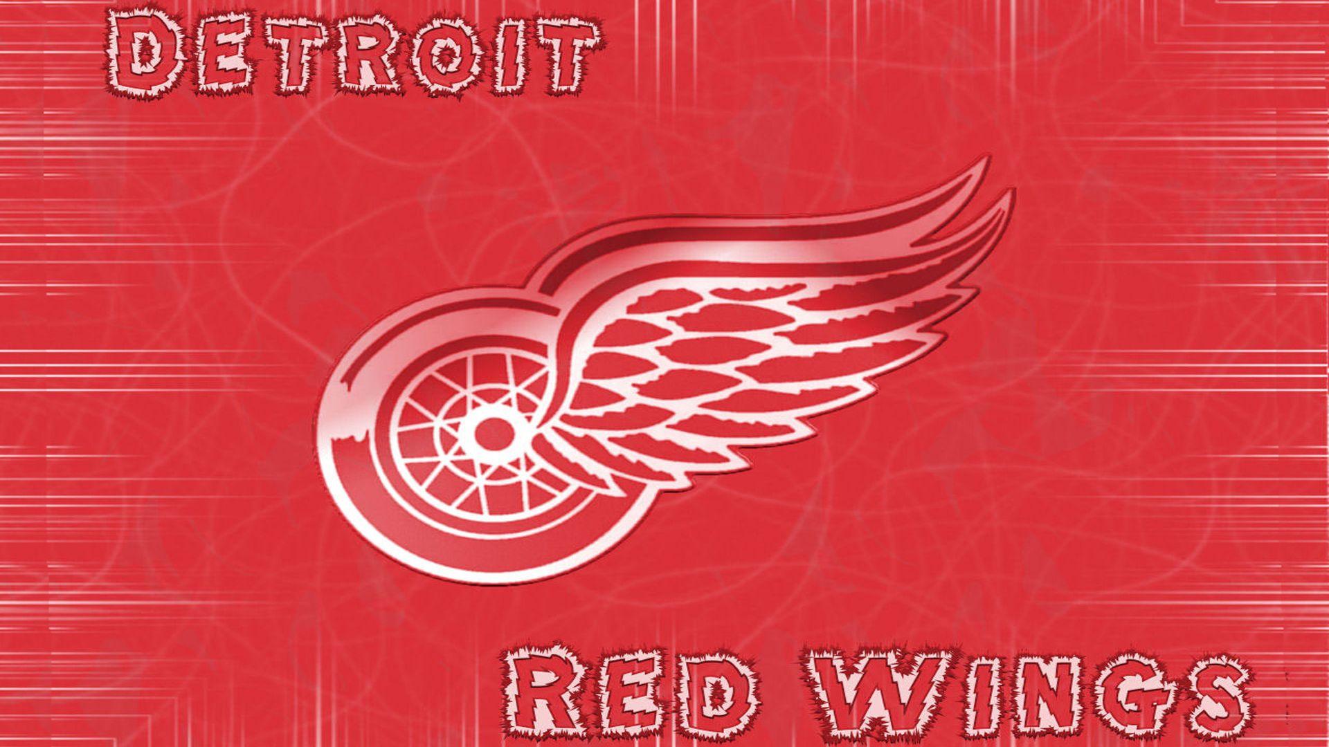 Cool Wings Logo - Detroit Red Wings Logo NHL Cool Wallpaper 1920 1200