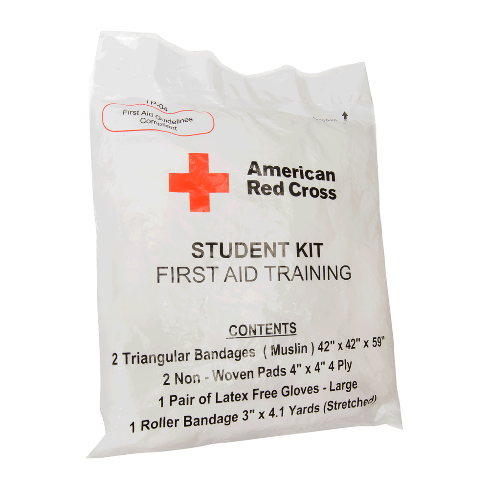 Red Cross Bandage Logo - First Aid Student Training Kit (Pk/10) | Red Cross Store