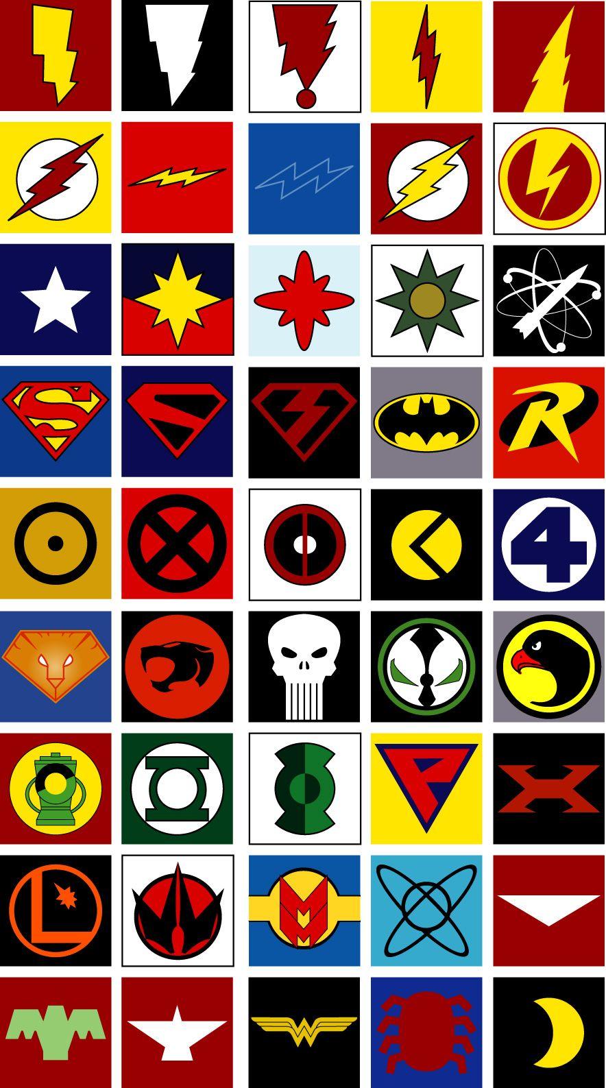 Superhero Hero Logo - superhero logo list - Kleo.wagenaardentistry.com
