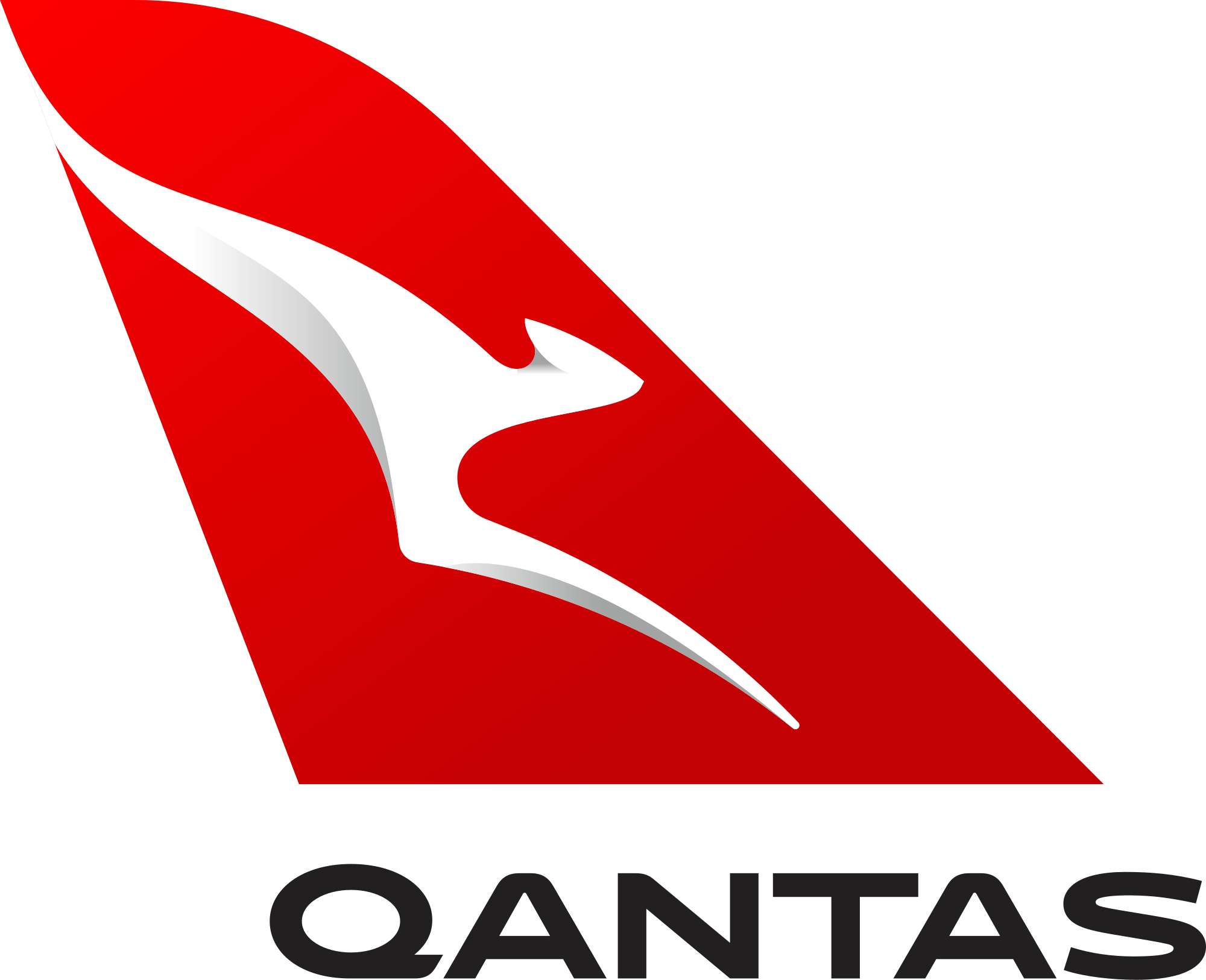 Qantas Logo - File:Qantas Logo 2016 - Stacked Version.svg - Wikimedia Commons