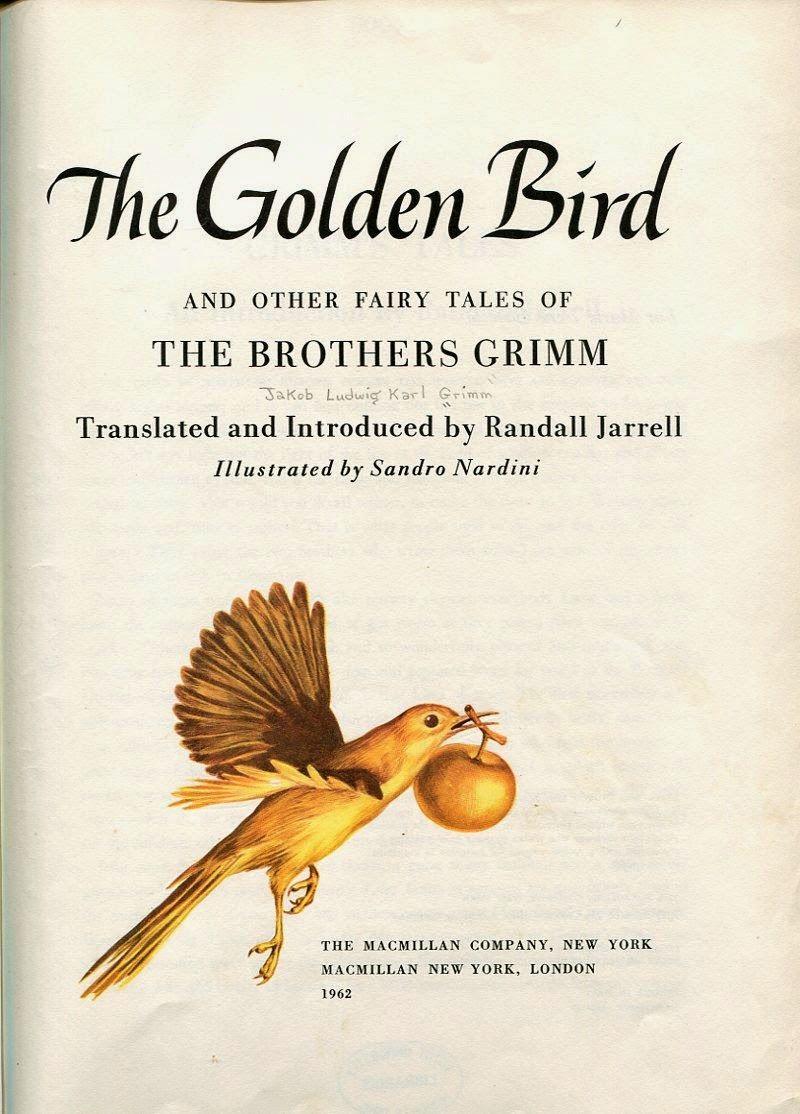 Gold Bird Company Logo - We Too Were Children, Mr. Barrie: RANDALL JARRELL: THE GOLDEN BIRD