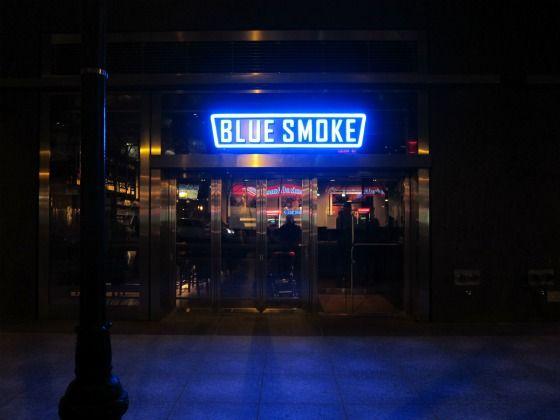 Blue Smoke Restaurant Logo - Danny Meyer's Blue Smoke BBQ NYC Opens in Battery Park City