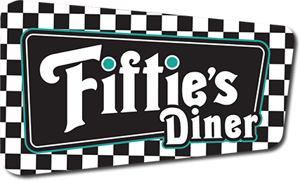 The Fifties Logo - Fiftie's Diner