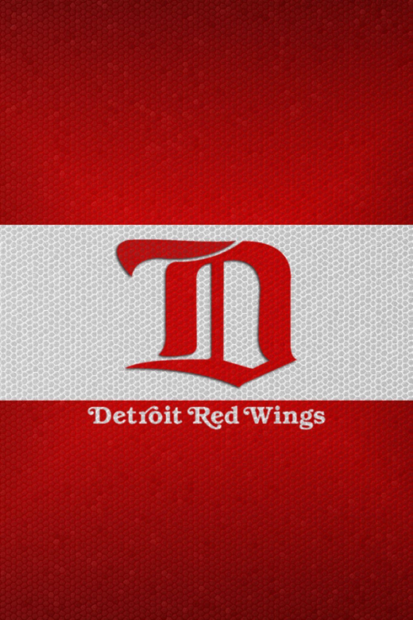 Red Wings D-Logo Logo - Nice iPhone (4/4s size) Detroit Red Wings wallpaper (Winter Classic ...