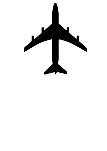 Aircraft Black and White Logo - Free Black And White Airplane Picture, Download Free Clip Art, Free