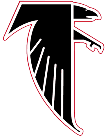Falcon Team Logo - Vintage Falcon Logo Used From 1966 1989. ATL. Falcons, Atlanta