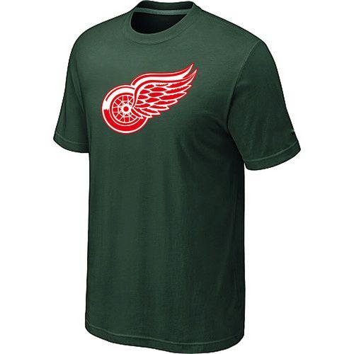 Red Wings D-Logo Logo - Detroit Red Wings Big & Tall Logo D.Green T-Shirt | NHL T-shirts ...