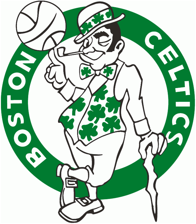 Boston NBA Logo - Boston Celtics Primary Logo - National Basketball Association (NBA ...