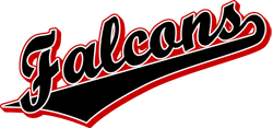 Falcon Team Logo - Team Pride: Falcons team script logo