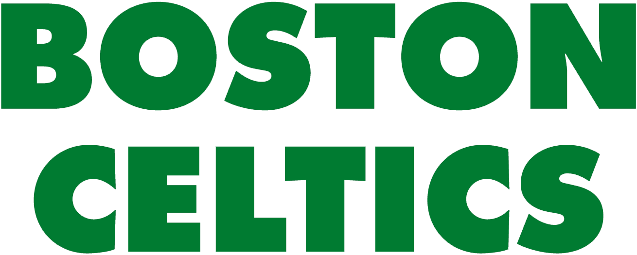 Boston NBA Logo - Boston Celtics Wordmark Logo - National Basketball Association (NBA ...