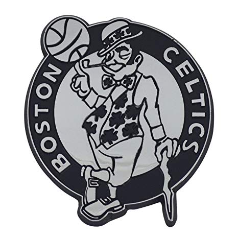 Boston NBA Logo - Fanmats NBA Boston Celtics Logo Emblem 3x3: Sports