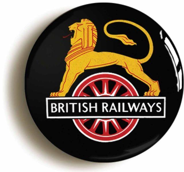 The Fifties Logo - British Railways Retro Fifties Logo Badge Button Pin 1inch 25mm
