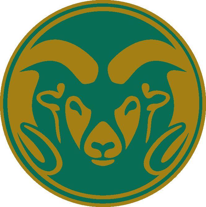 Green and Gold Ram Logo - CSU Ram Logo (Green & Gold)