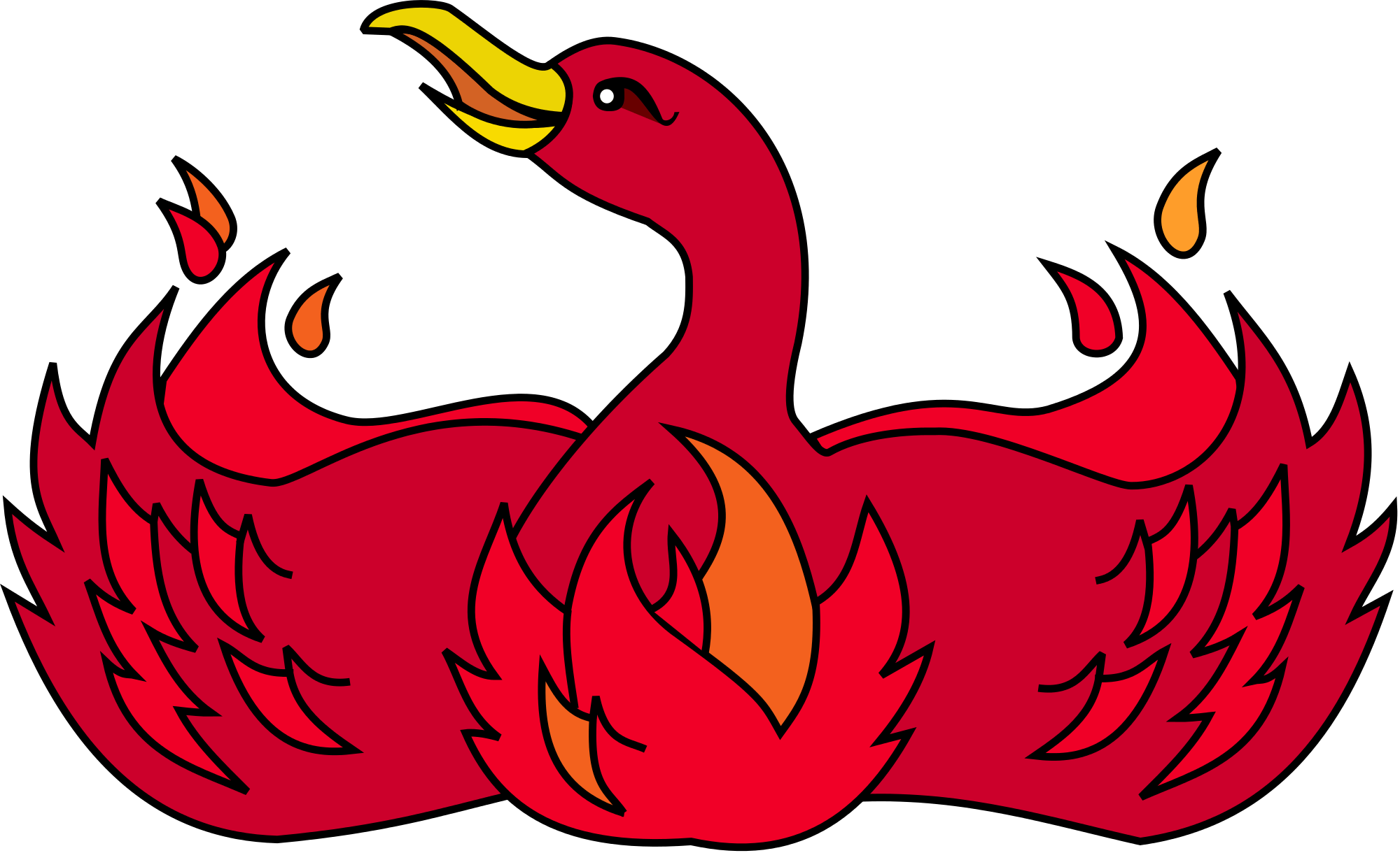 Phoenix Firebird Logo - Image - Phoenix and Firebird logo.png | Logopedia | FANDOM powered ...