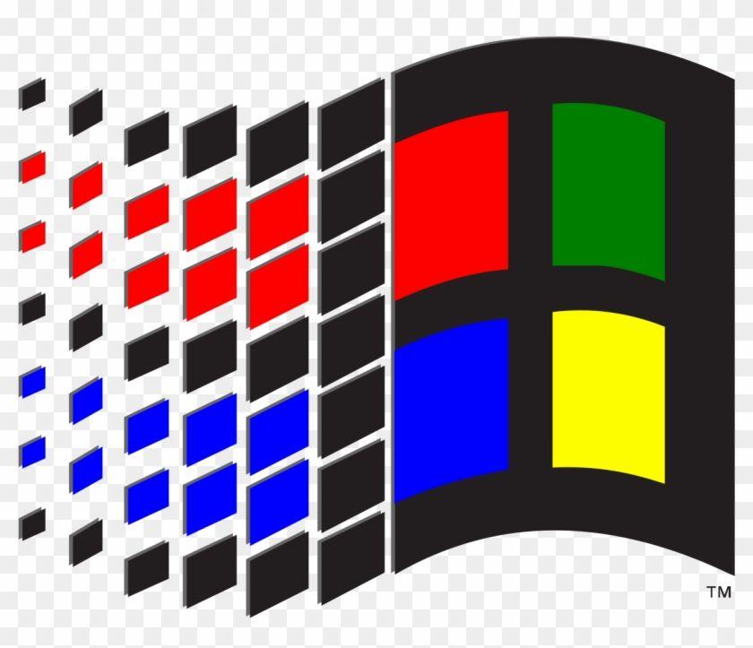Windows 1 Logo - Windows - Microsoft Windows 3.1 Logo - Free Transparent PNG Clipart ...