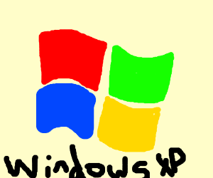 Windows 3 Logo - Windows XP logo drawing by wildcatart - Drawception