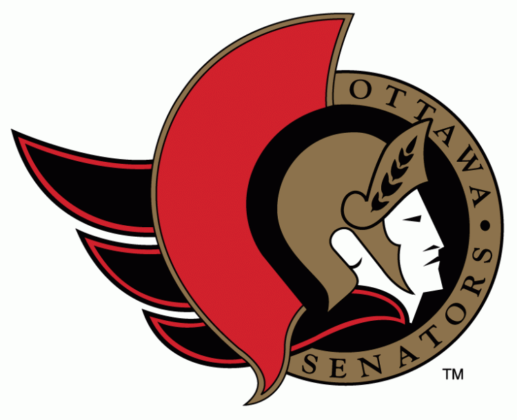 90s NHL Logo - NHL All-Decade Team: 1990s Ottawa Senators | Taylor Made