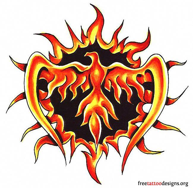 Phoenix Firebird Logo - Phoenix Tattoos Cool Designs