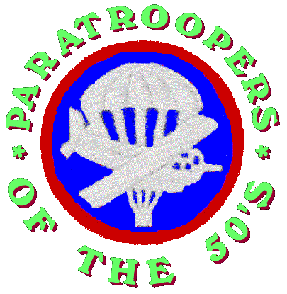 The Fifties Logo - Airborne Paratroopers of the Fifties