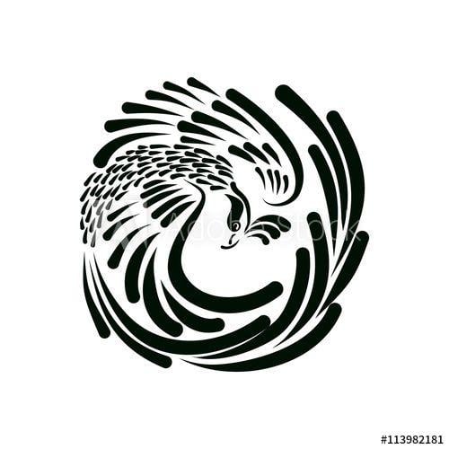 Phoenix Firebird Logo - Phoenix. Firebird. Logo. this stock vector and explore similar