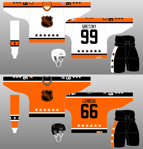 90s NHL Logo - Ranking Every NHL All Star Game Jersey Of All Time