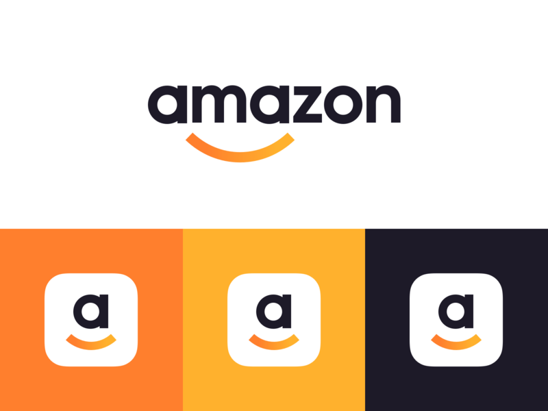 New Amazon Logo - The New Amazon by Sam Bunny | Dribbble | Dribbble