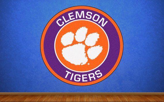 Clemson Logo - Clemson Tigers Logo Decal Clemson Logo Sticker Clemson | Etsy