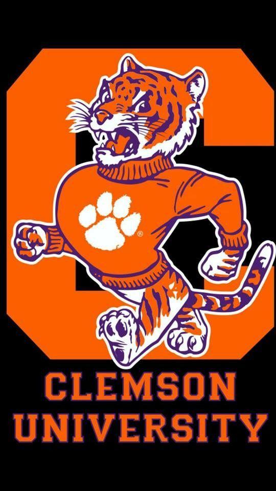 Clemson Logo - Clemson logo. My Blood Runneth Orange. Clemson, Clemson football