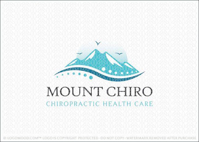 Chiropractor Logo - Readymade Logos for Sale Mountain Chiropractor | Readymade Logos for ...