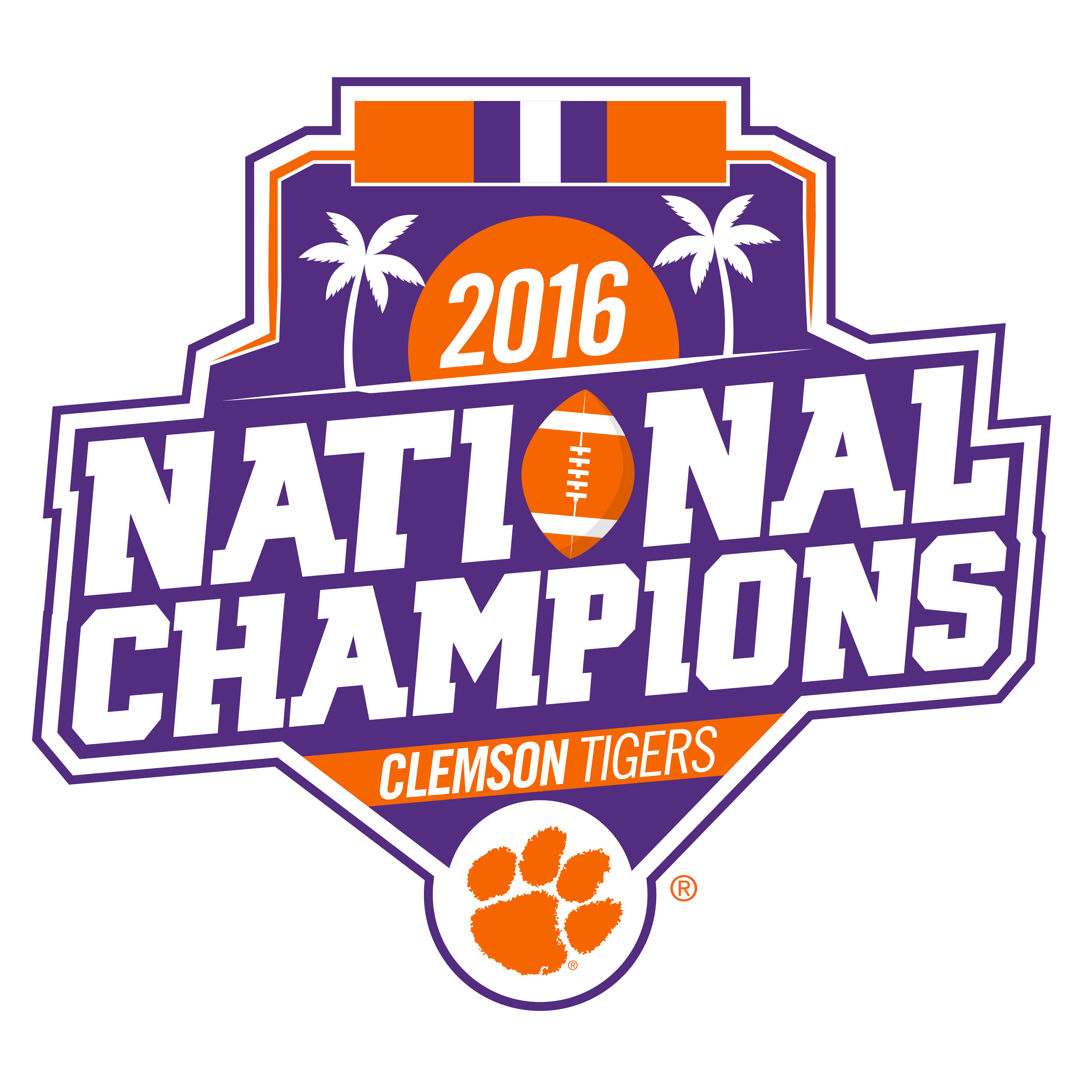 Clemson Logo - The Story Behind the Championship Logo – Clemson Tigers Official ...