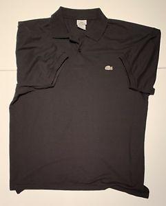 Black Alligator Logo - Lacoste Men's Black Alligator Logo Polo Shirt - Size 8 - - B15 | eBay