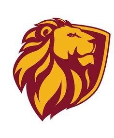 A Reddish Orange Lion Logo - Brown Lion Gaming. Sports logo's. Logos, Logo design, Lion logo