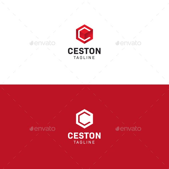 6 Red Letter Logo - Venera Agency Logo Templates from GraphicRiver
