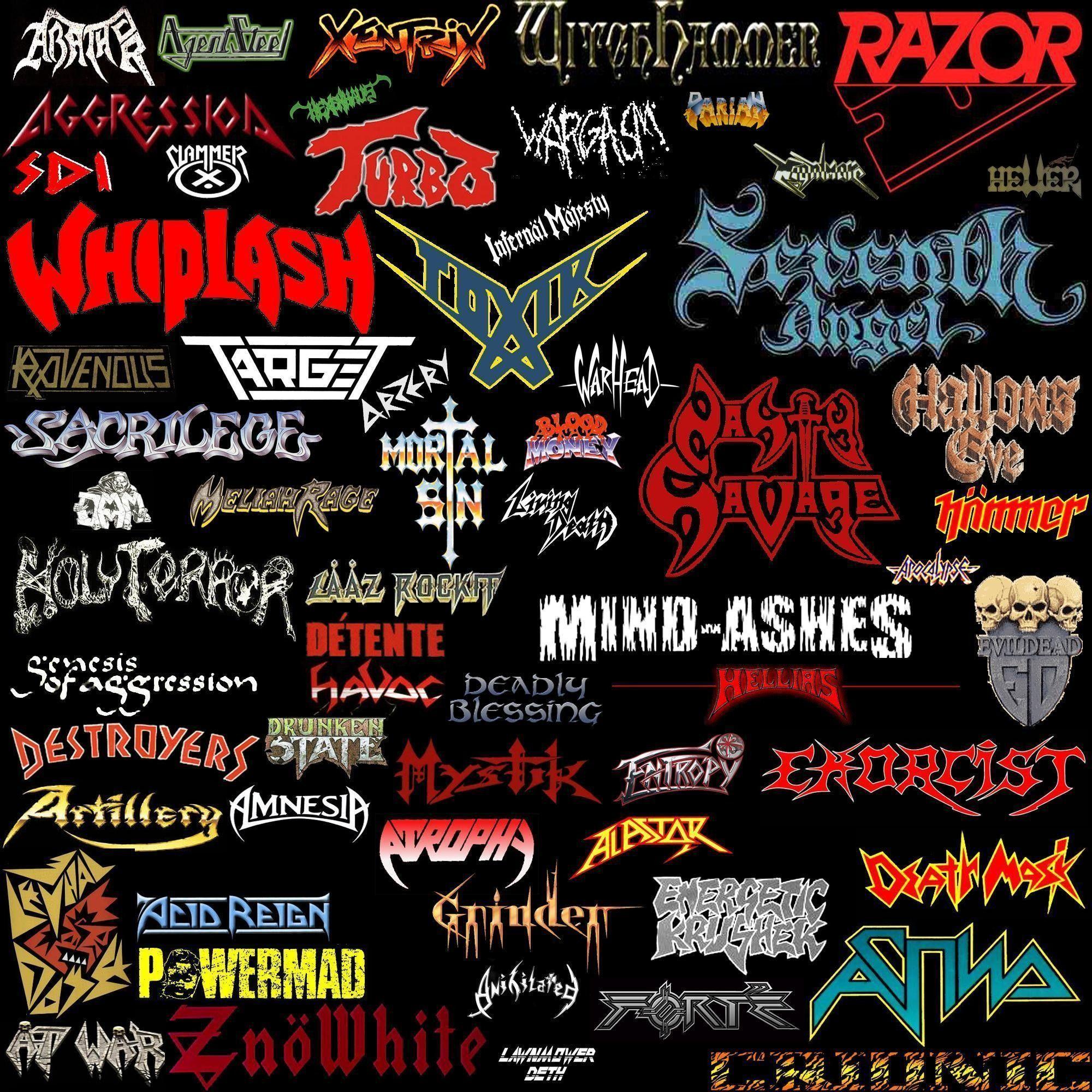 Rock and Metal Band Logo - Screamo Bands Logo Wallpaper (31+ images)