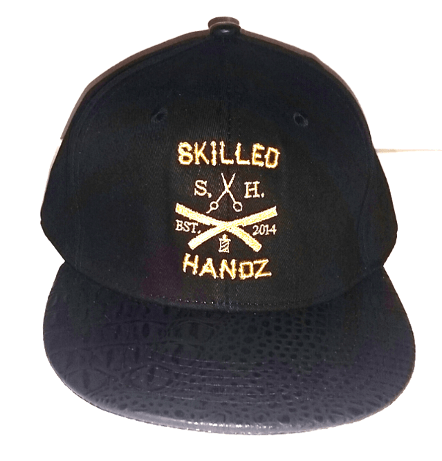 Black Alligator Logo - Black Alligator Strapback w/Gold Logo | skilledhandz