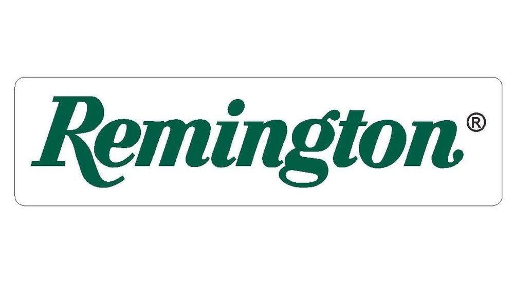 Remington Gun Logo - Remington Sticker Gun WEAPON Rifle PISTOL Ammo R222 CHOOSE SIZE FROM ...