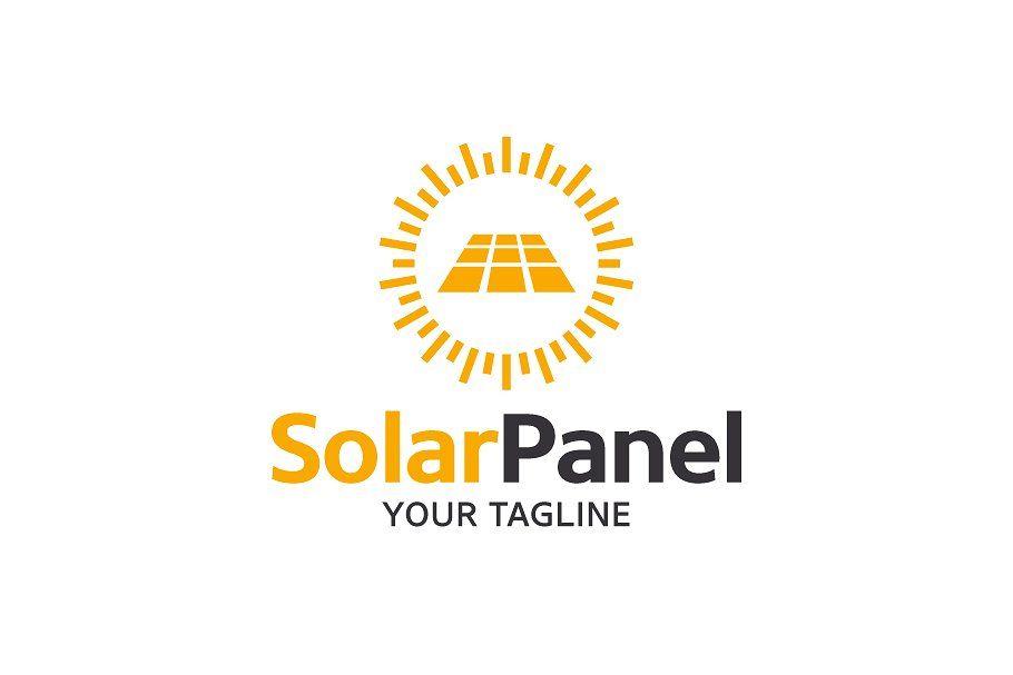 Solar Logo - Solar Panel Logo Logo Templates Creative Market