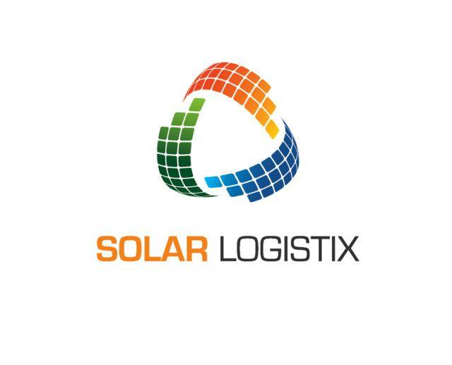 Solar Logo - Solar energy logistics free logo