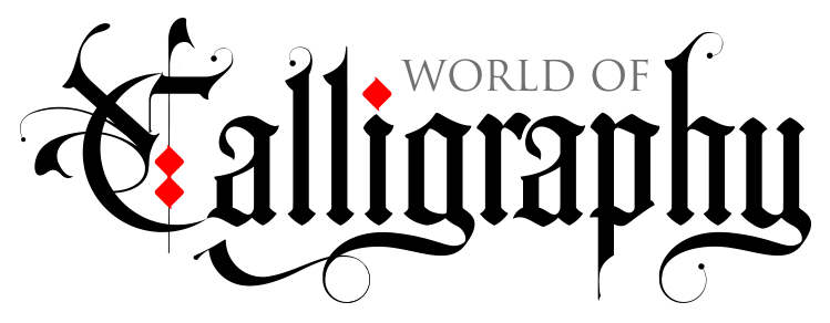 Calligraphy Logo - World of Calligraphy