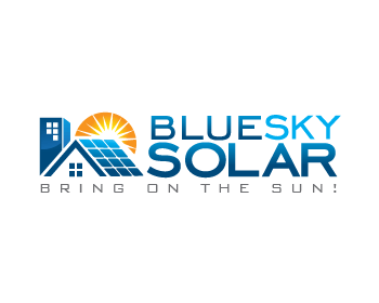 Solar Logo - Blue Sky Solar logo design contest