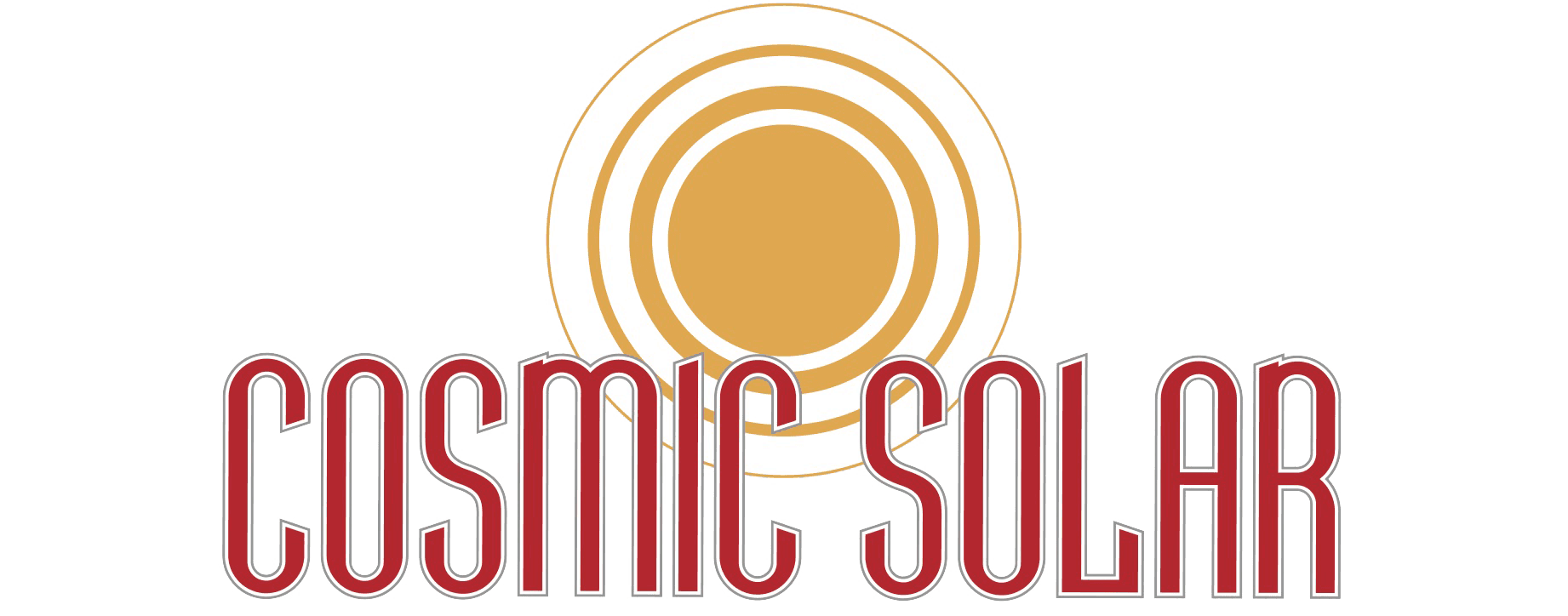 Solar Logo - Cosmic Solar. San Diego Solar Contractor