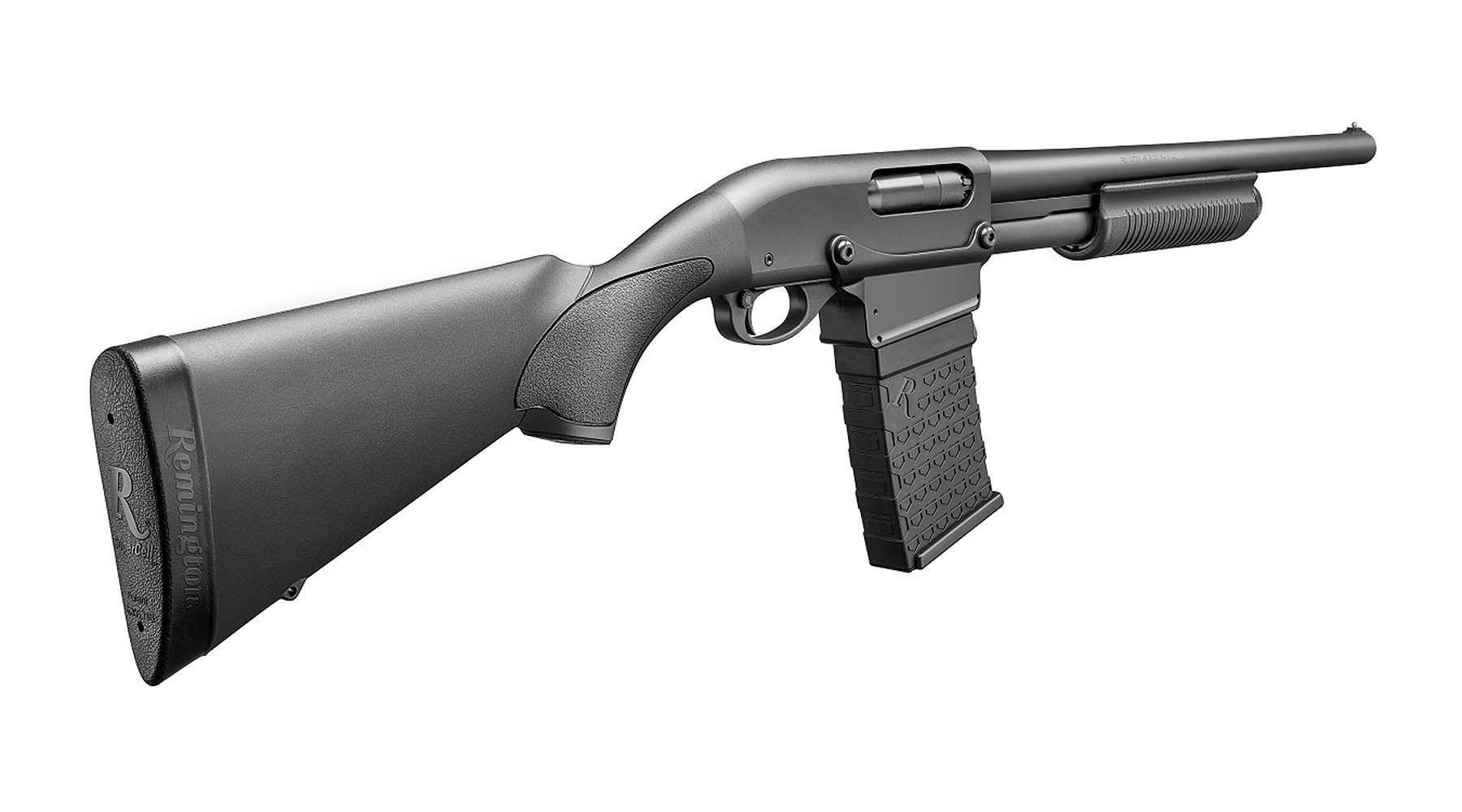 Remington Gun Logo - Remington 870 DM: pump action goes magazine fed! | GUNSweek.com