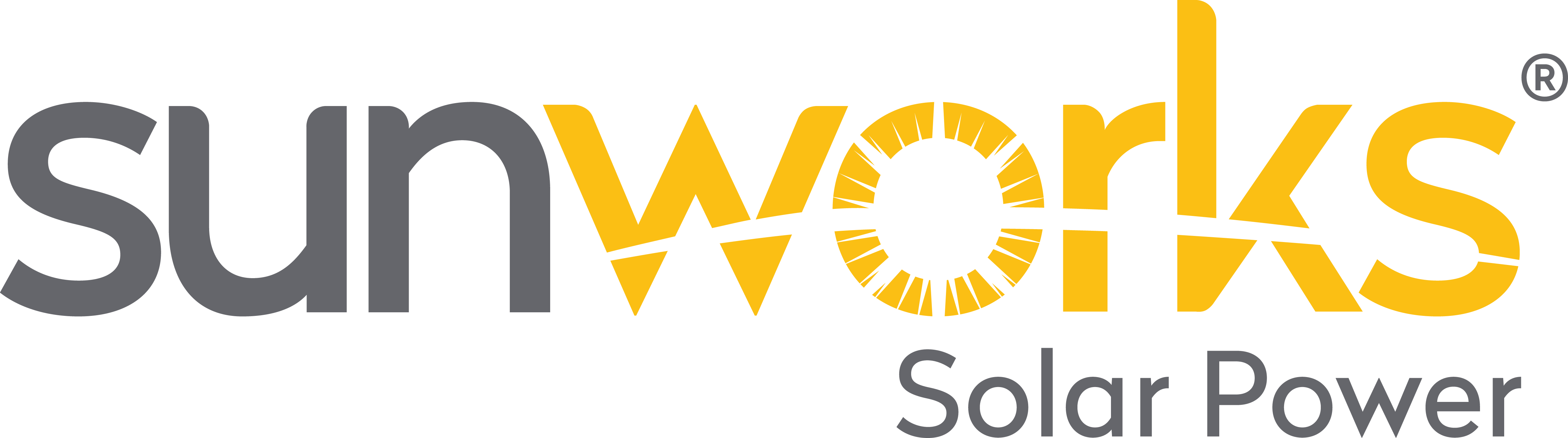 Solar Logo - Sunworks Solar Power. Serving Customers Across the Country
