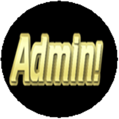 Roblox Admin Logo Logodix - administrator in roblox
