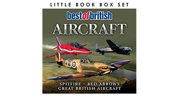White Box with Red Arrows Logo - Best of British Aircraft: Spitfire, Red Arrows, Great British