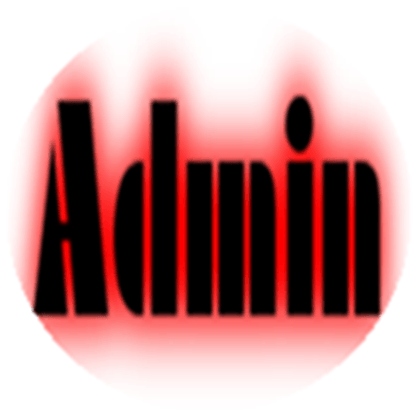 Roblox Admin Logo - ADMIN - Roblox