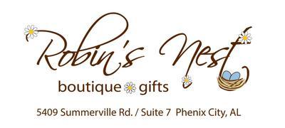 Robin's Nest Logo - Robin's Nest Boutique and Gifts