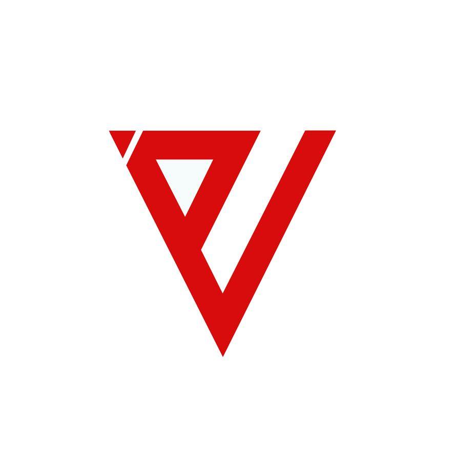 6 Red Letter Logo - Entry #6 by AleksandarChanev for Simple one letter ( V ) logo design ...