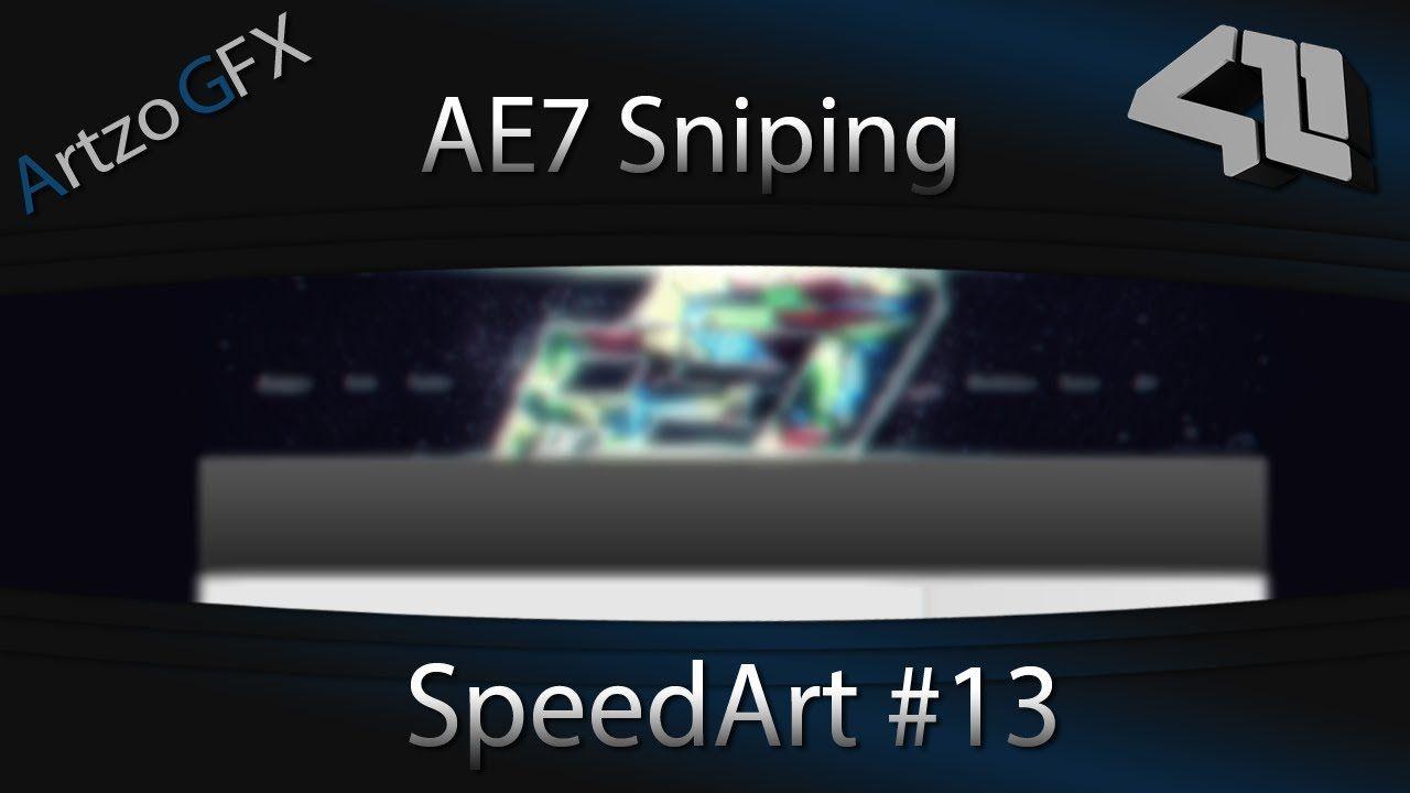 Ae7 Clan Logo - AE7 Sniping SpeedArt #13 - YouTube